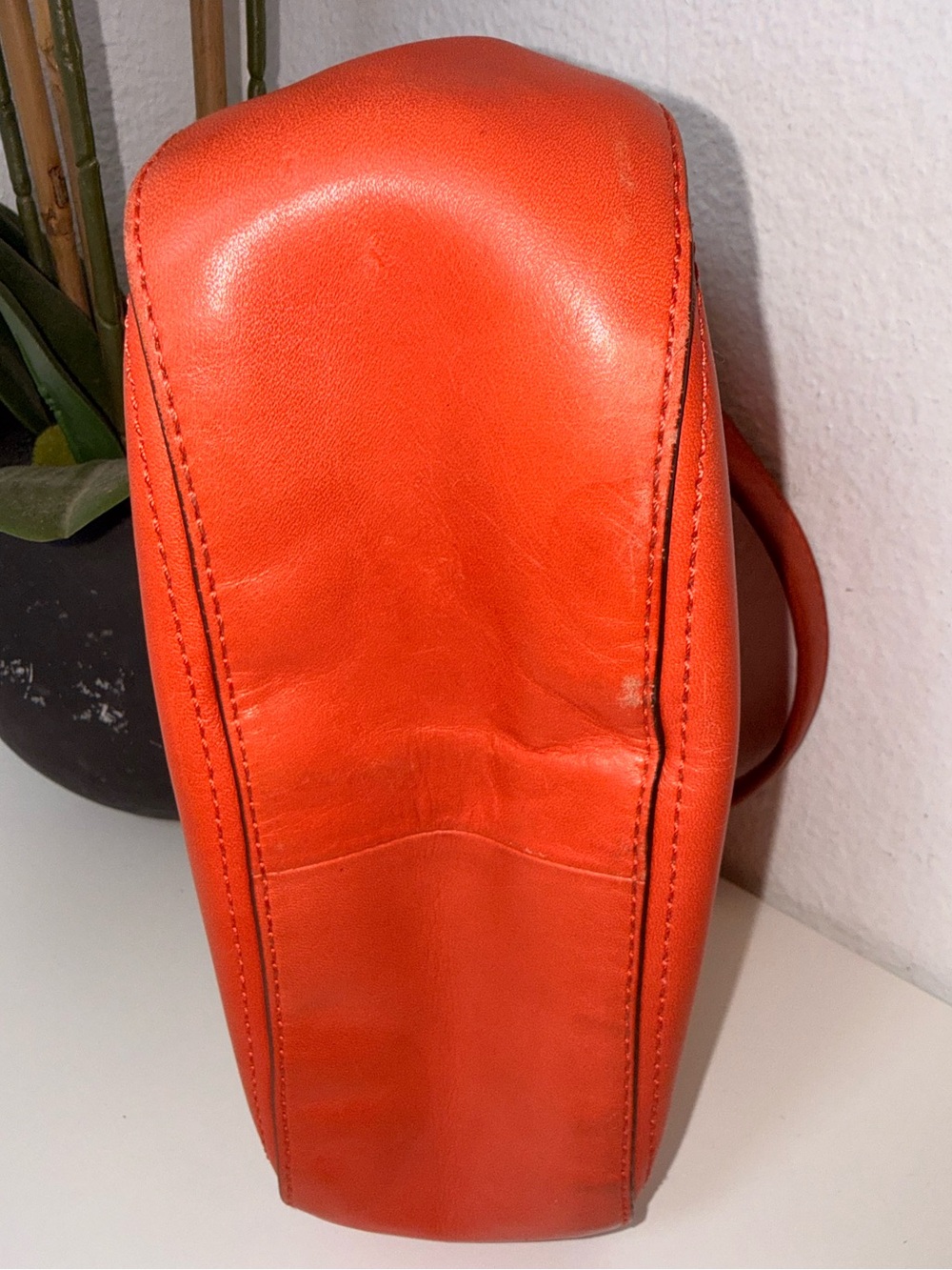 Coach 70th Anniversary Willis Legacy Bag Vermillion Red Orange 19132 - Picture 10 of 17